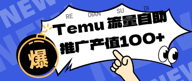 专注于Temu商家提供精准曝光浏览量，助力店铺排名提升和转化，单机日收入80-130【揭秘】-网创之家
