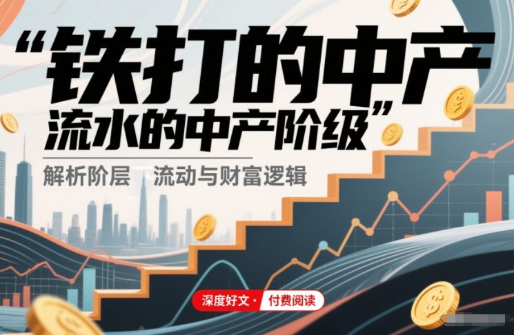 付费文章：铁打的中产，流水的中产阶级-网创之家