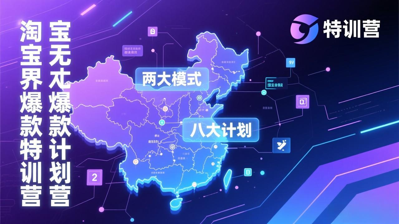 淘宝无界爆款训练营：2026年1月杭州线下高端集训课，3天构建两大模式八大计划体系-网创之家