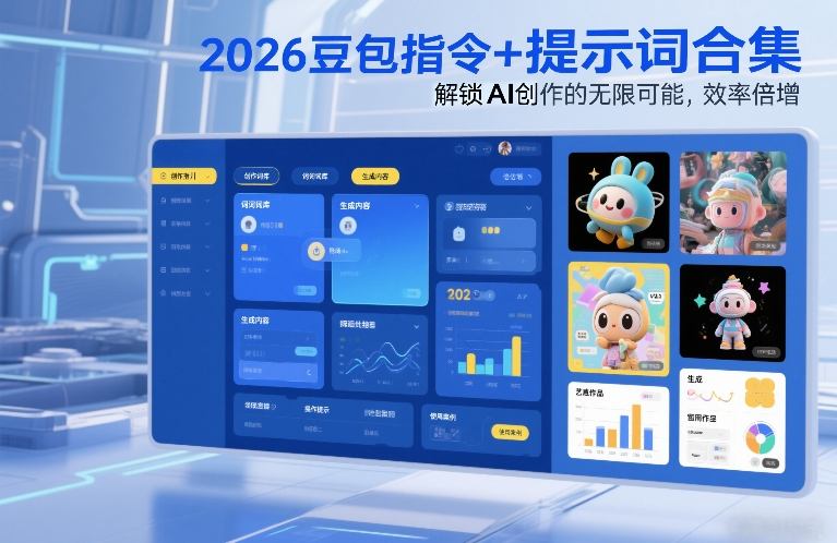2026豆包指令+提示词合集，解锁AI创作的无限可能，效率倍增-网创之家