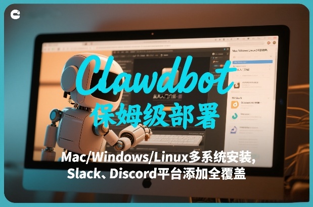 Clawdbot保姆级部署，从入门介绍、Mac/Windows/Linux多系统安装，到Slack、Discord平台添加全覆盖-网创之家