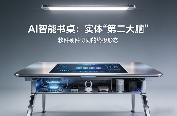 AI智能书桌搭建，构建你的实体“第二大脑”，软件硬件协同的终极形态-网创之家