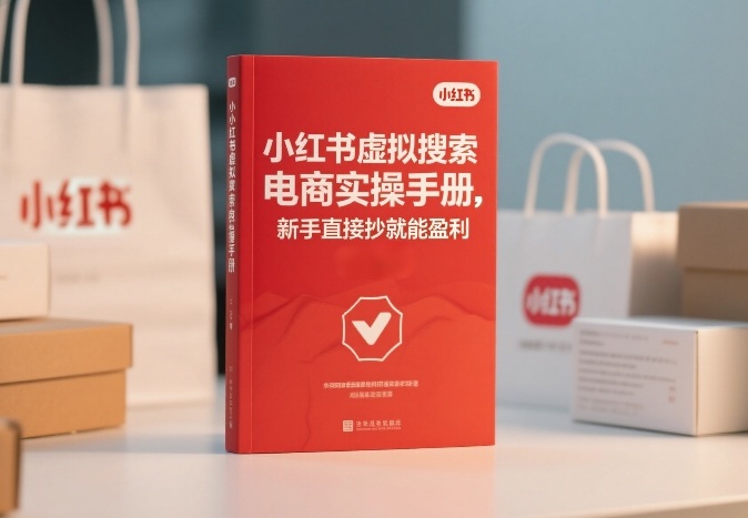 小红书​⁠‬​​⁠​‌​‬​⁠​‬‍‍‌​​​‬‌‍⁠​​​‌​⁠⁠​‬​​‬​​​​‌​‍虚拟搜索电商实操手册，新手直接抄就能盈利-网创之家