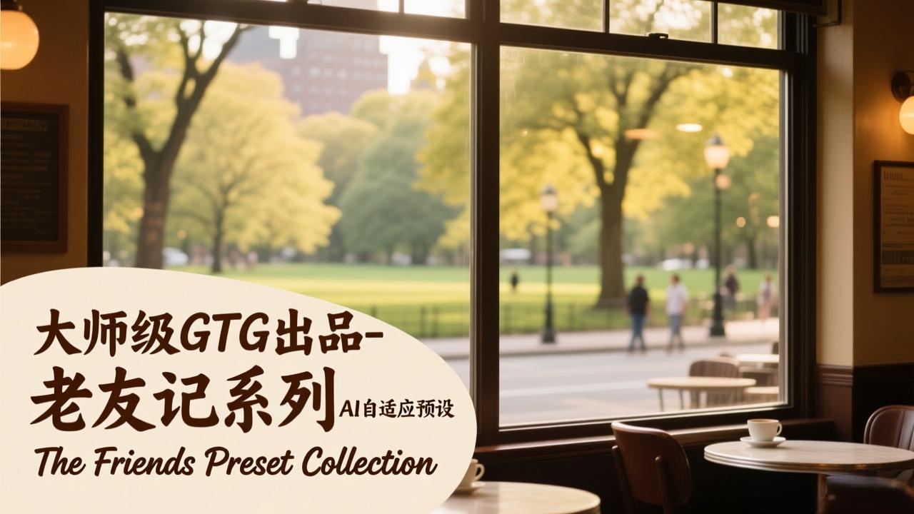 大师级GTG出品-老友记系列AI自适应预设The Friends Preset Collection-网创之家