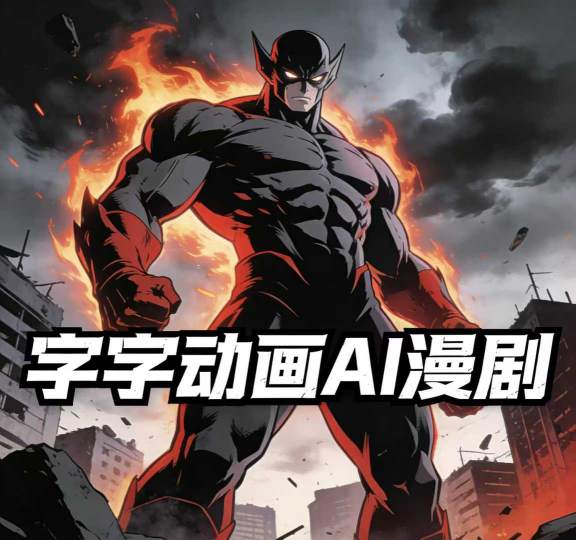 字字动画AI漫剧2026年第1期系统课程，小白看完就能学会实操的漫剧课，单人月收1-3W-网创之家