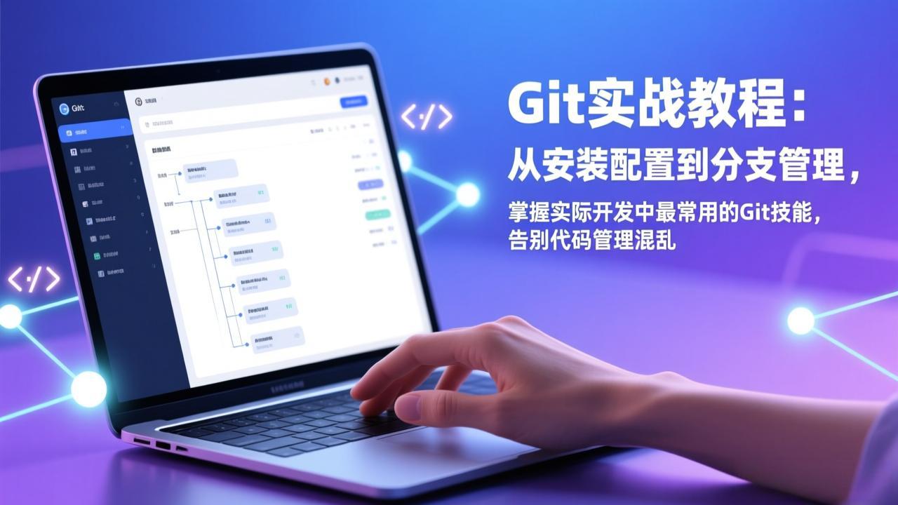 Git实战教程:从安装配置到分支管理,掌握实际开发中最常用的Git技能,告别代码管理混乱-网创之家