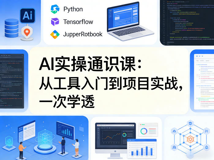 AI实操通识课，从工具入门到项目实战，一次学透-网创之家