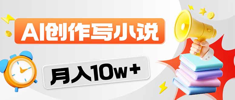 2026风口项目AI写小说 轻松实现月入10w+-网创之家