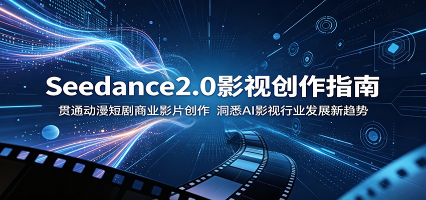 Seedance2.0影视创作指南：贯通动漫短剧商业影片创作，洞悉AI影视行业发展新趋势-网创之家