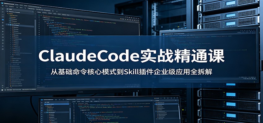 ClaudeCode实战精通课：从基础命令核心模式到Skill插件企业级应用全拆解-网创之家