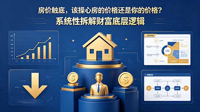 付费文章：房价触底，该操心房的价格还是你的价格？系统性拆解财富底层逻辑-网创之家