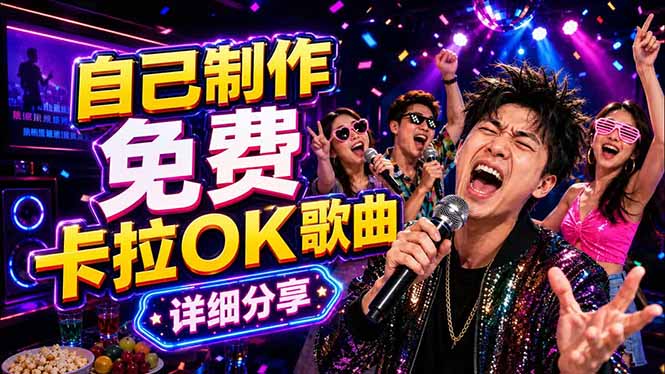 免费卡拉OK歌曲制作全攻略：音轨分离字幕制作，零基础快速做出专业K歌视频-网创之家