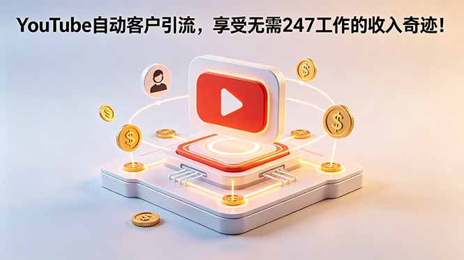 YouTube 自动客户引流，享受无需 247 工作的收入奇迹！【原创双语字幕】-网创之家