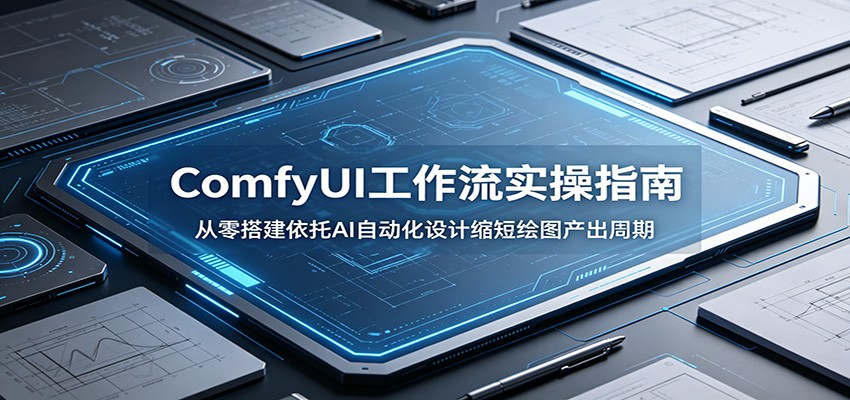 ComfyUI 工作流实操指南：从零搭建依托AI自动化设计缩短绘图产出周期-网创之家