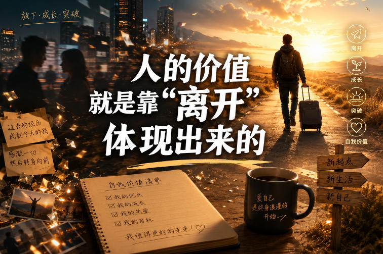 付费文章：人的价值就是靠“离开”体现出来的-网创之家