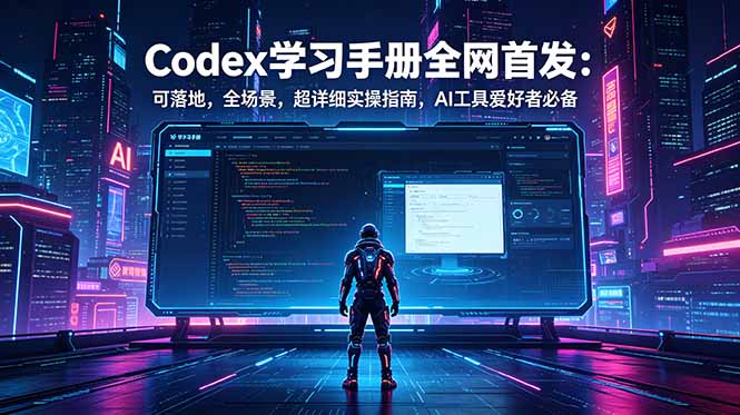Codex学习手册全网首发：可落地，全场景，超详细实操指南，AI工具爱好者必备-网创之家