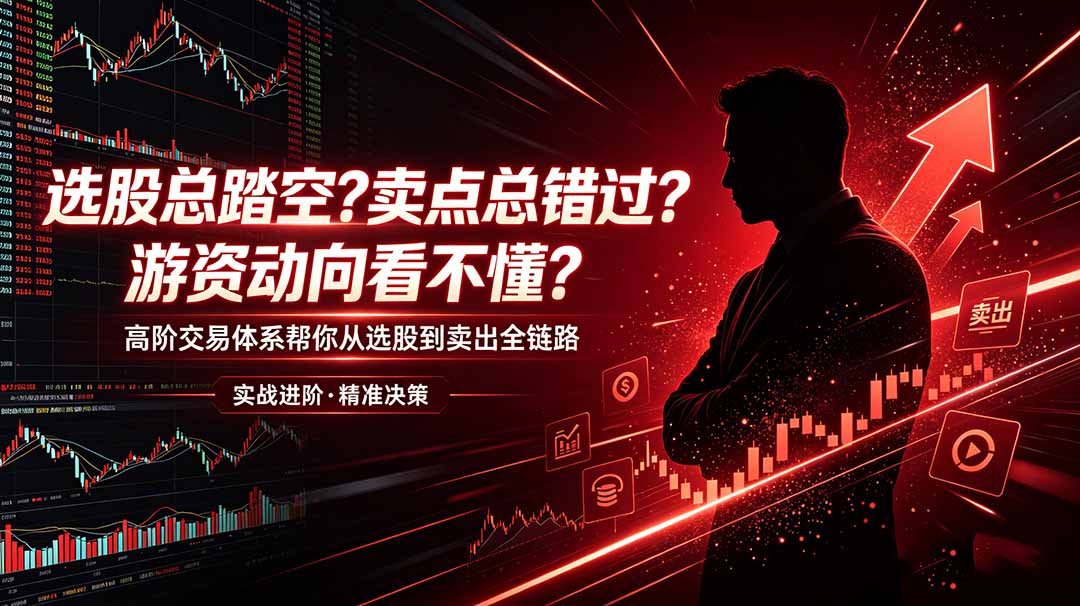 选股总踏空？卖点总错过？游资动向看不懂？高阶交易体系帮你从选股到卖出全链路(更新6月-网创之家