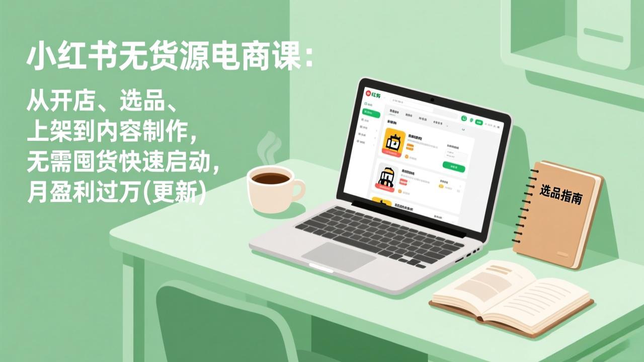 小红书无货源电商课(6月22更新-网创之家