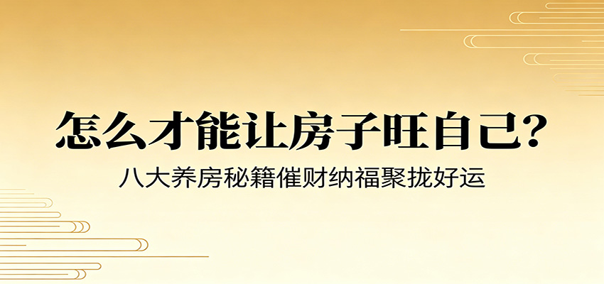 付费文章《怎么才能让房子旺自己？》八大养房秘籍催财纳福聚拢好运-网创之家