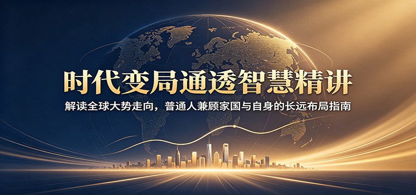 时代变局通透智慧精讲：解读全球大势走向，普通人兼顾家国与自身的长远布局指南-网创之家