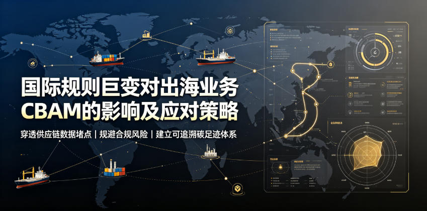 国际规则巨变对出海业务CBAM的影响及应对策略，帮助企业穿透供应链数据堵点，规避合规风险-网创之家