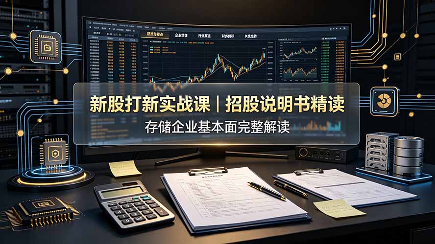 付费文章：新股打新实战课｜招股说明书精读，存储企业基本面完整解读-网创之家