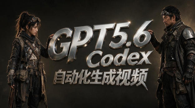 GPT5.6+Codex自动化生成视频全流程实战，从提示词设计、角色设定、封面海报，到视频生成思路与自动化工作流-网创之家