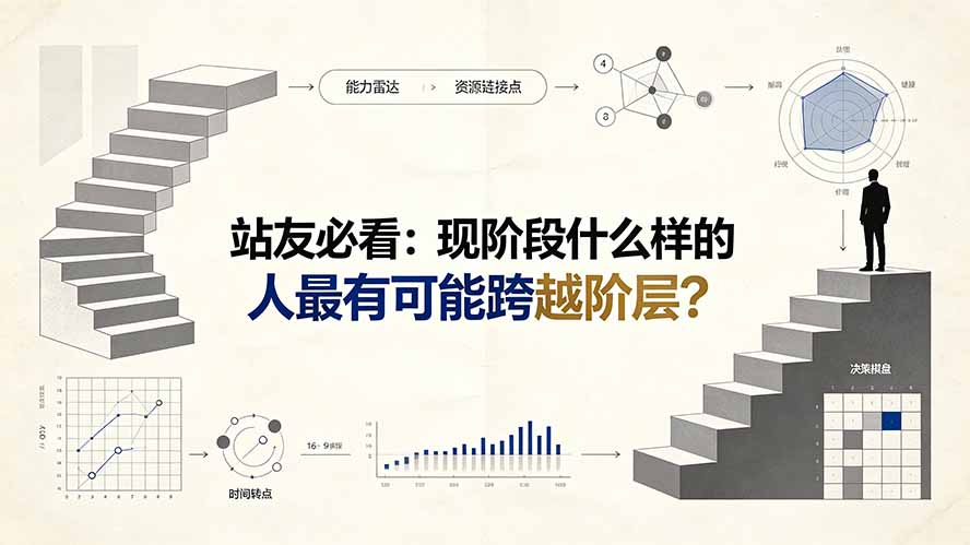 付费文章：站友必看：现阶段什么样的人最有可能跨越阶层?-网创之家
