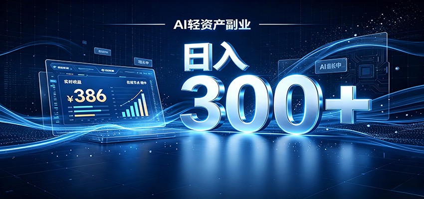 2026 AI轻资产风口，Token中转站小白可入局，日入300+-网创之家