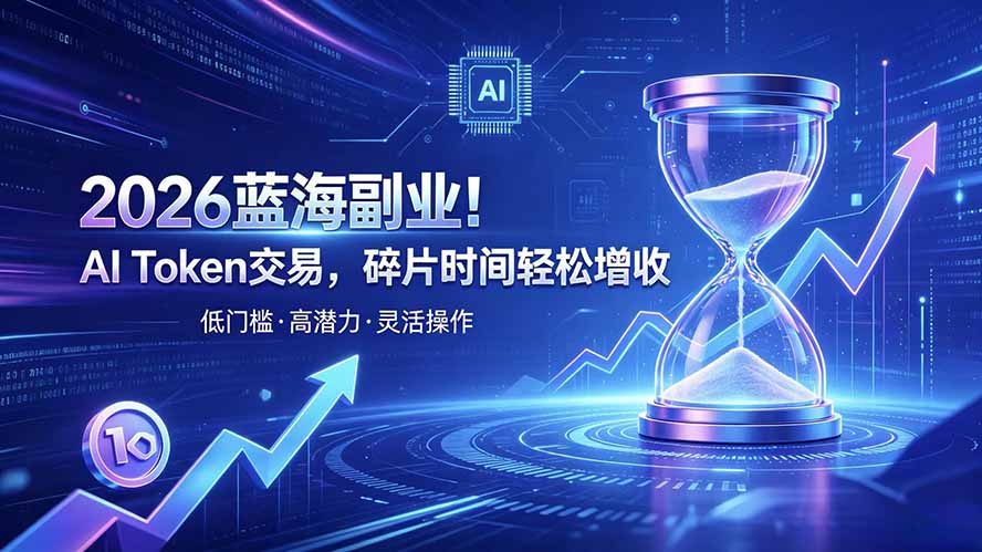 AI Token算力赛道!普通人可入局的数字副业-网创之家