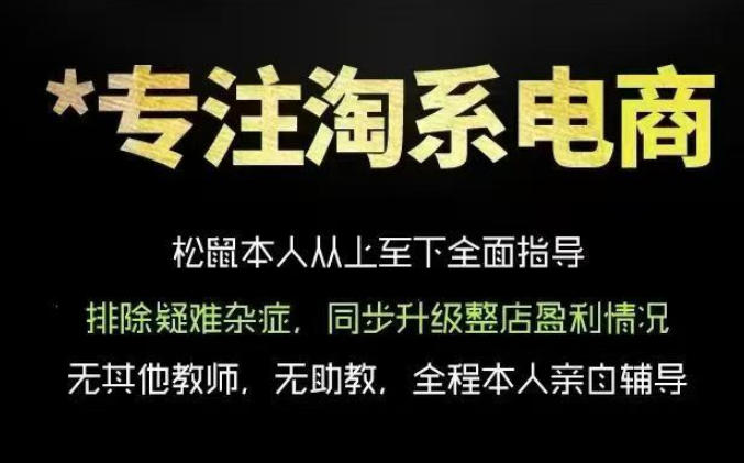 松鼠会电商VIP课程,从基础布局到高阶优化,助你掌握淘宝运营逻辑,提升店铺流量与转化(更新0823)-网创之家