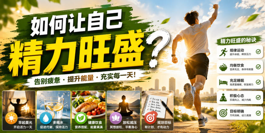 付费文章:如何让自己精力旺盛?-网创之家