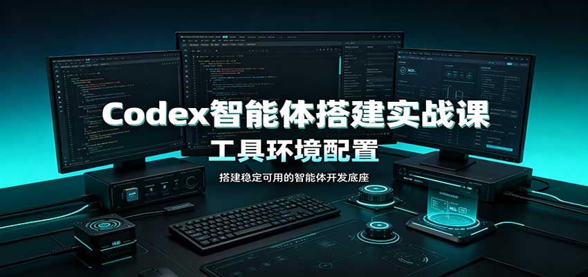 Codex智能体搭建实战课:工具环境配置,自定义技能开发,多业务自动化教学-网创之家