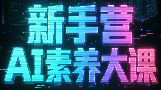 破局俱乐部·破局行动新手营AI素养大课-网创之家