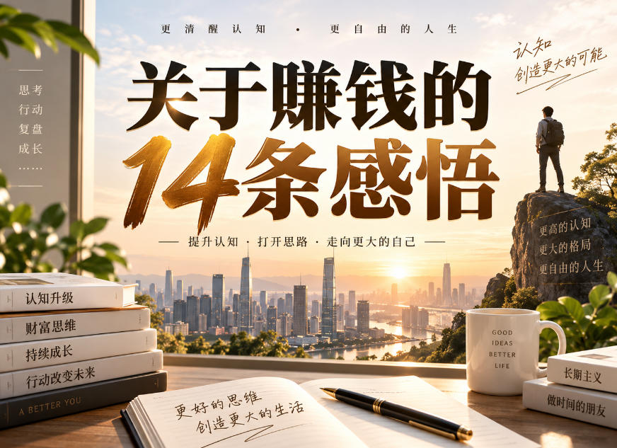 付费文章：关于賺钱的14条感悟-网创之家