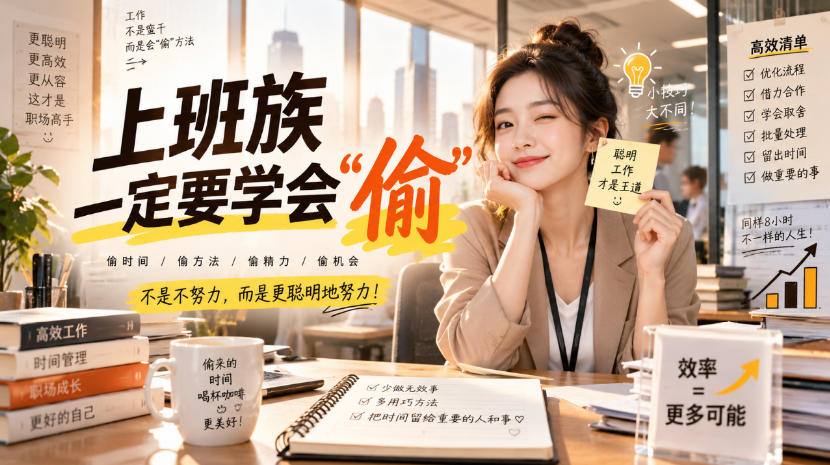 某社群精选付费文:上班族一定要学会“偷“-网创之家