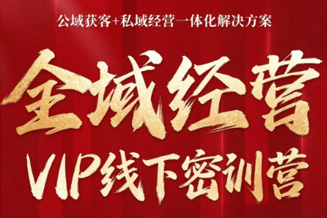 叨叨·全域获客经营线下密训营(8-9月线下课)-网创之家