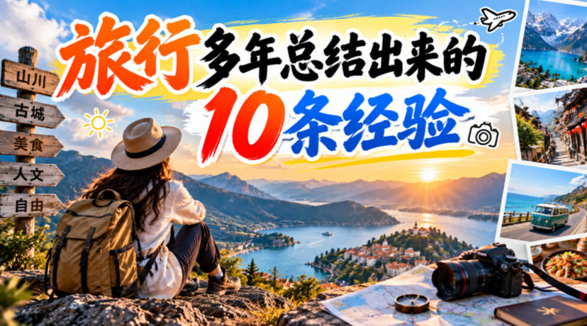 付费文章：旅行多年总结出来的10条经验-网创之家