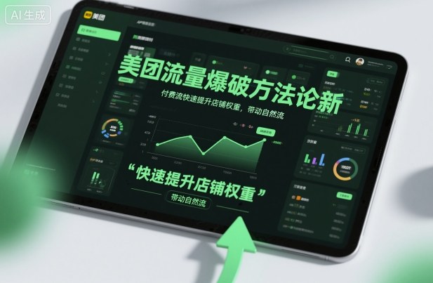 美团流量爆破方法论，付费流快速提升店铺权重，带动自然流-网创之家