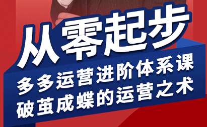 海神·拼多多运营进阶系统课(更新8月)-网创之家