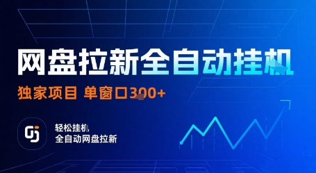 网盘拉新全自动挂G，独家技术，操作简单，自动完成拉新任务，单窗口3张【揭秘】-网创之家
