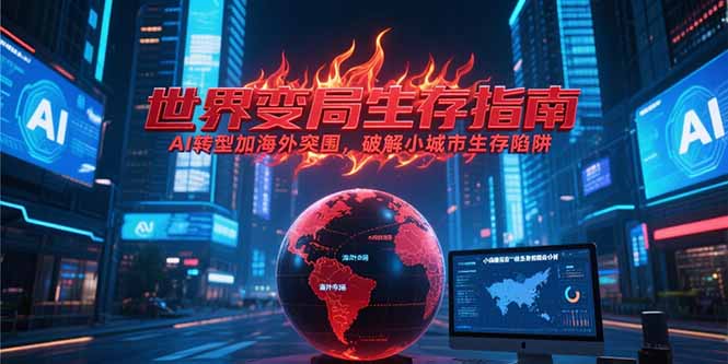 付费文章《世界变局生存指南，AI转型加海外突围，破解小城市生存陷阱》-网创之家