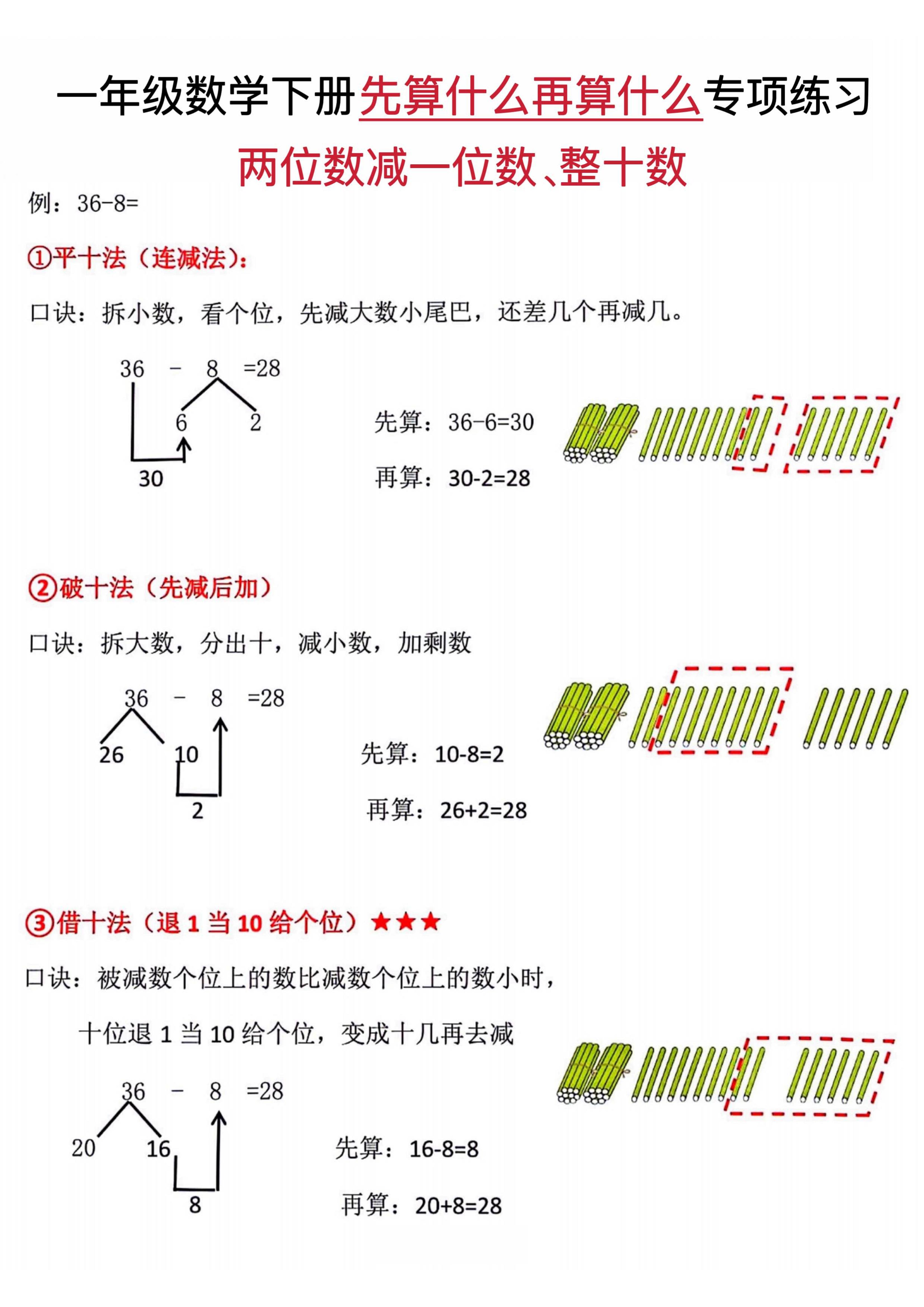 一下数学先算什么再算什么专项练习-网创之家