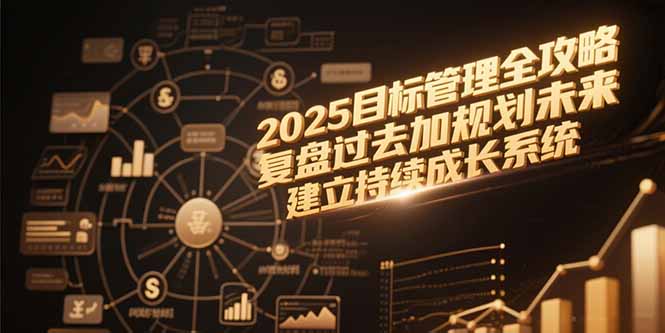 2025目标管理全攻略，复盘过去加规划未来，建立持续成长系统-网创之家