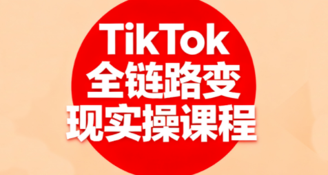 小杨老师·TikTok全链路变现实操课程-网创之家