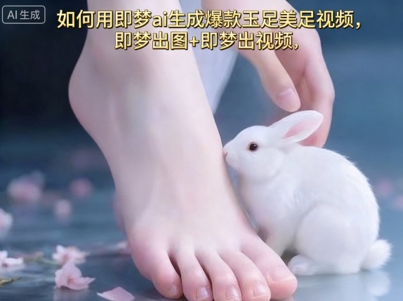 如何用即梦ai生成爆款玉足美足视频,即梦出图+即梦出视频,快速涨粉-网创之家