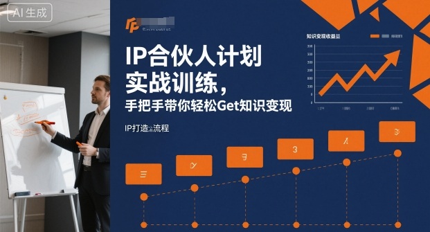 IP合伙人计划实战训练，手把手带你轻松Get知识变现-网创之家