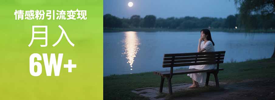 情感粉引流变现实操课：单月变现6w+，情感粉引流变现实操课-网创之家