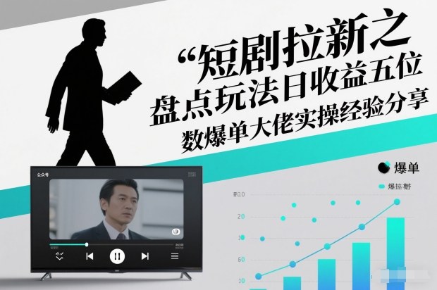 短剧拉新之盘点玩法日收益五位数爆单大佬实操经验分享-网创之家