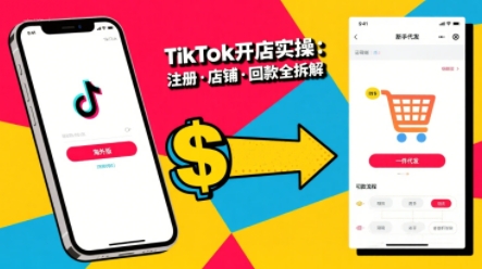 TikTok从开店到投流的进阶课，从基础实操到高阶技巧一网打尽-网创之家